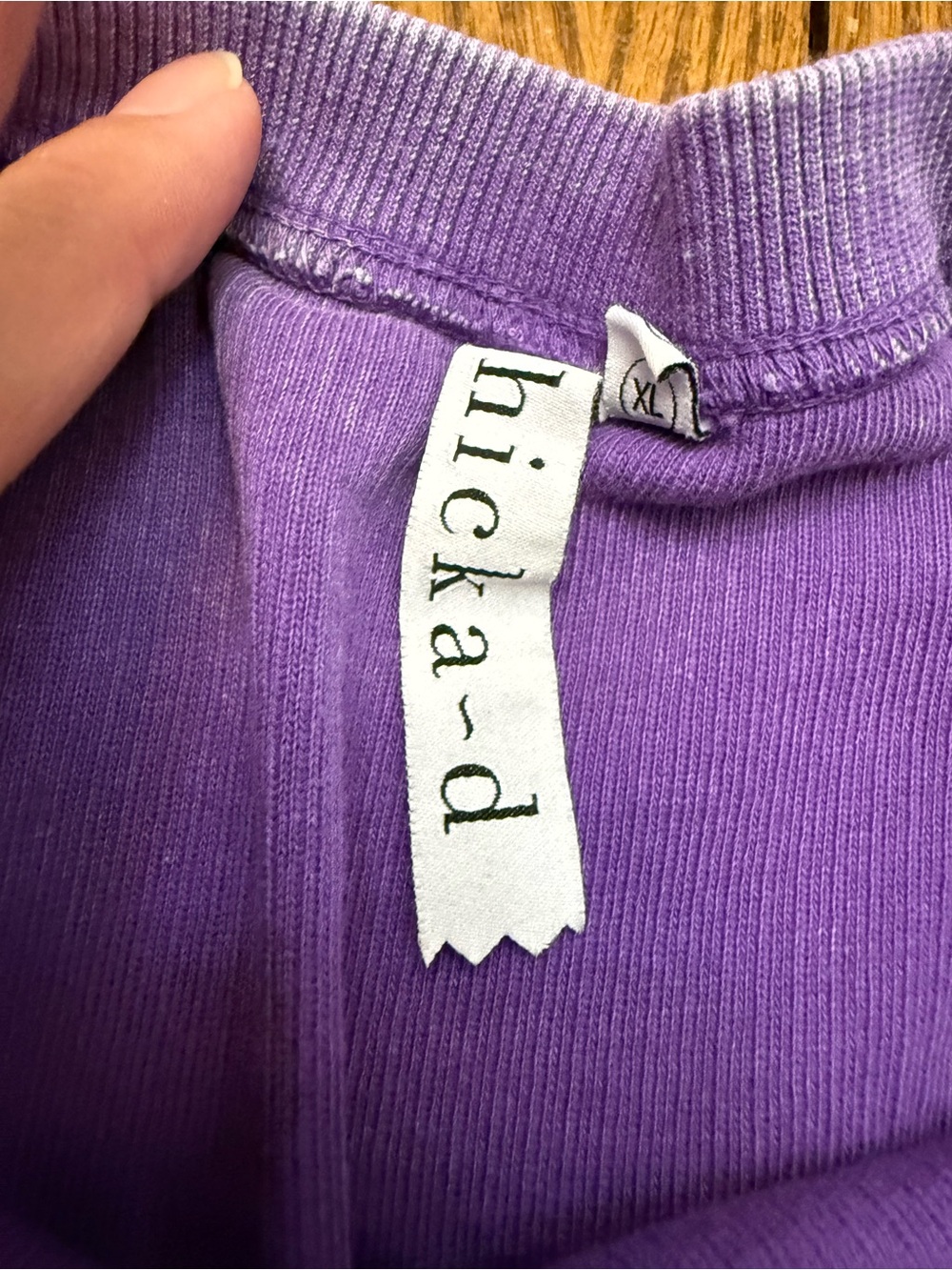 Chick a D K-State Wildcats Purple Crewneck Sweatshirt - K-State - Picture 3 of 5